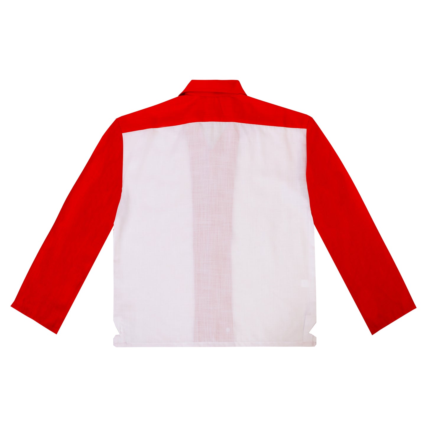 Red/White Cuban full sleeves