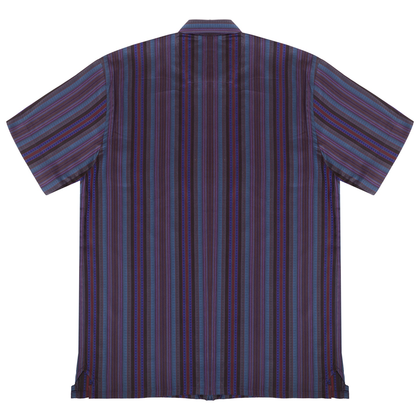 Zippered striped shirt