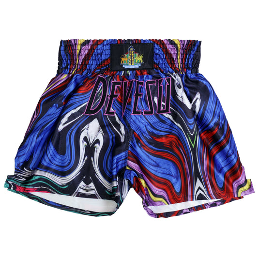 Blue Muay thai shorts