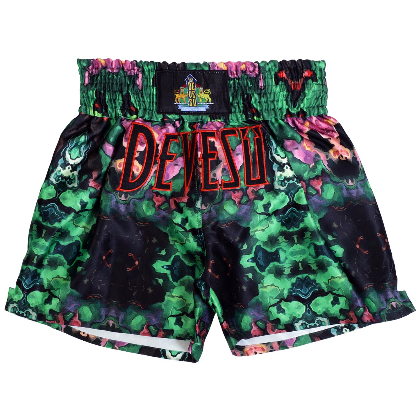 Green Muay thai shorts