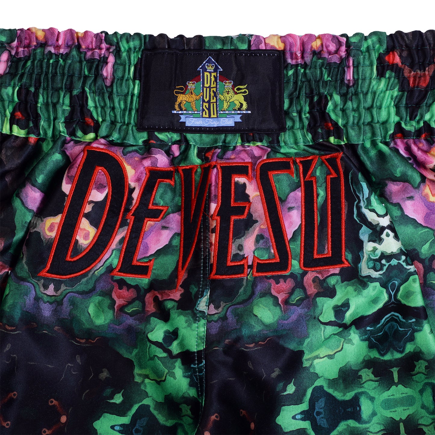 Green Muay thai shorts