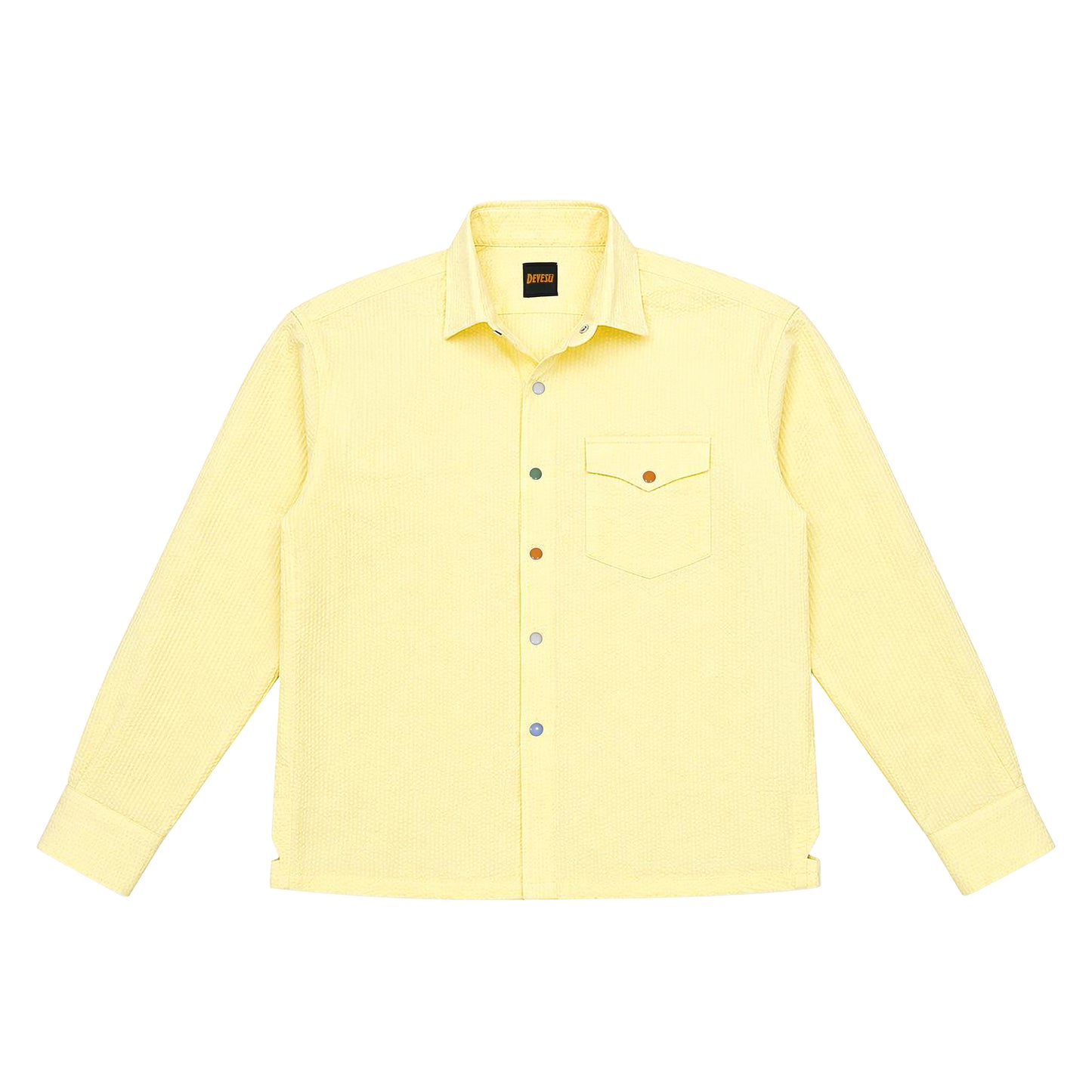 Yellow Seersucker