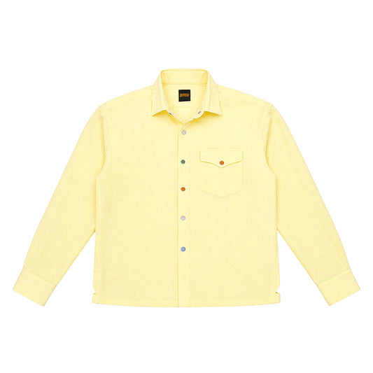 Yellow Seersucker