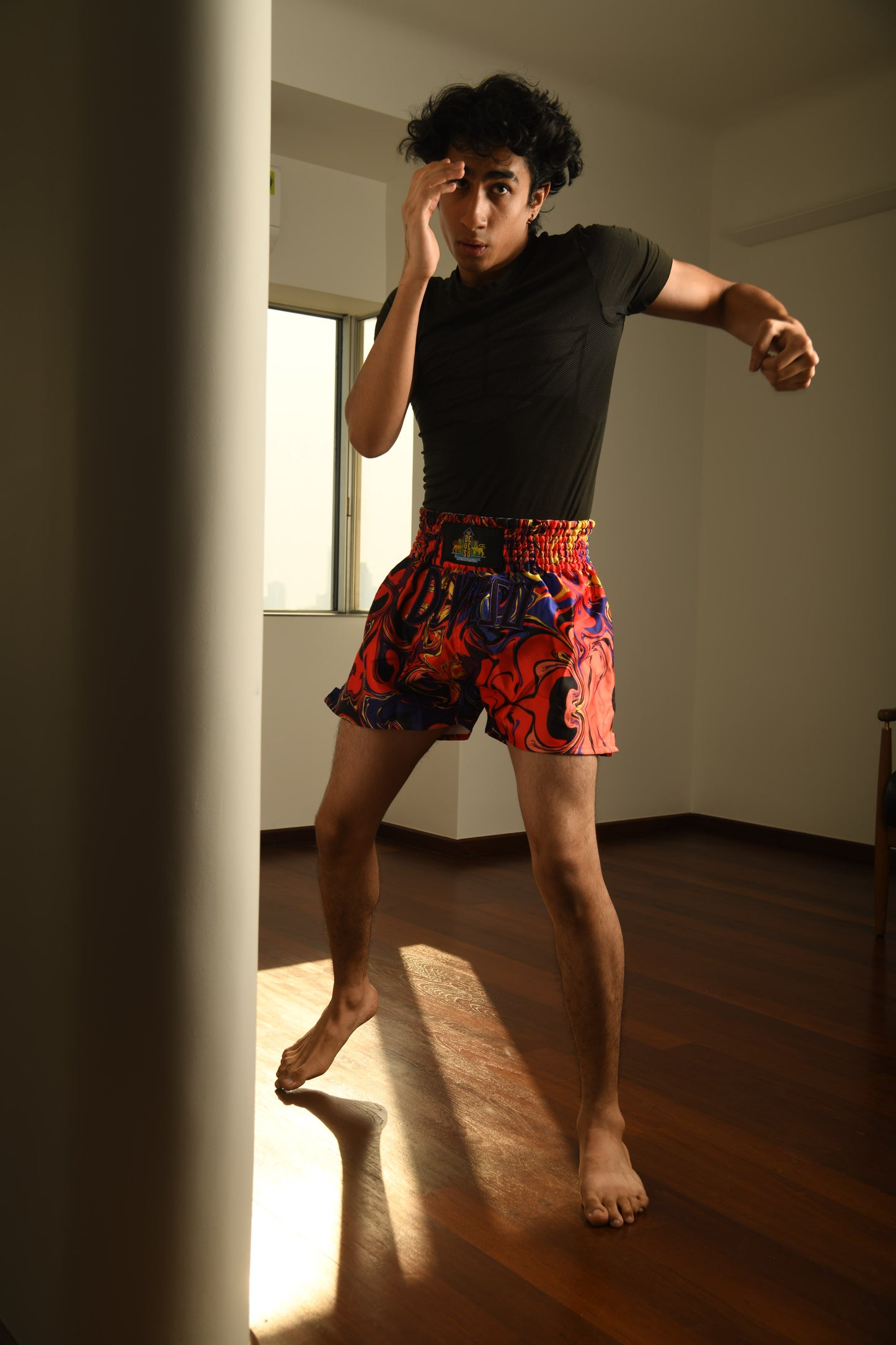 Red Muay Thai Shorts